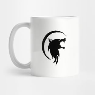 The Lone Wolf (Black) Mug